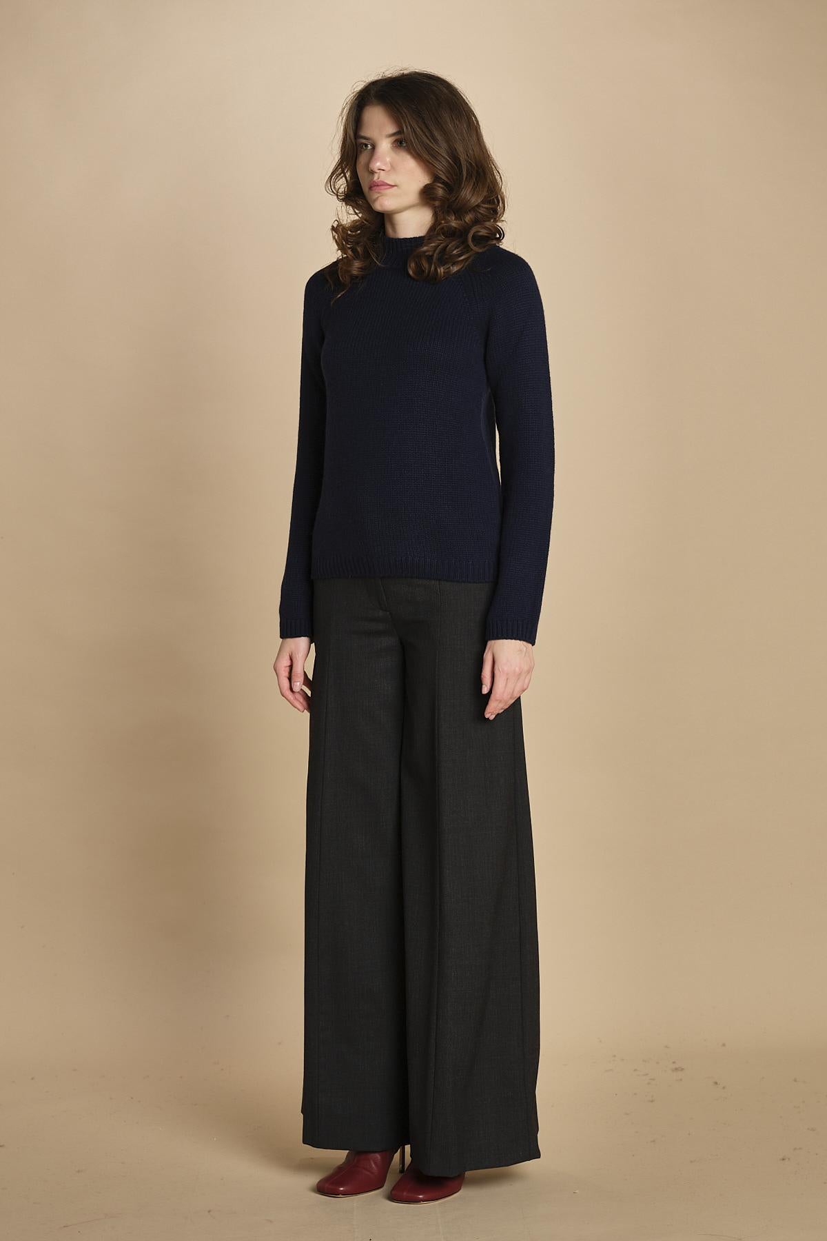 girocollo alto MIL8 25030 BLU milaura 
