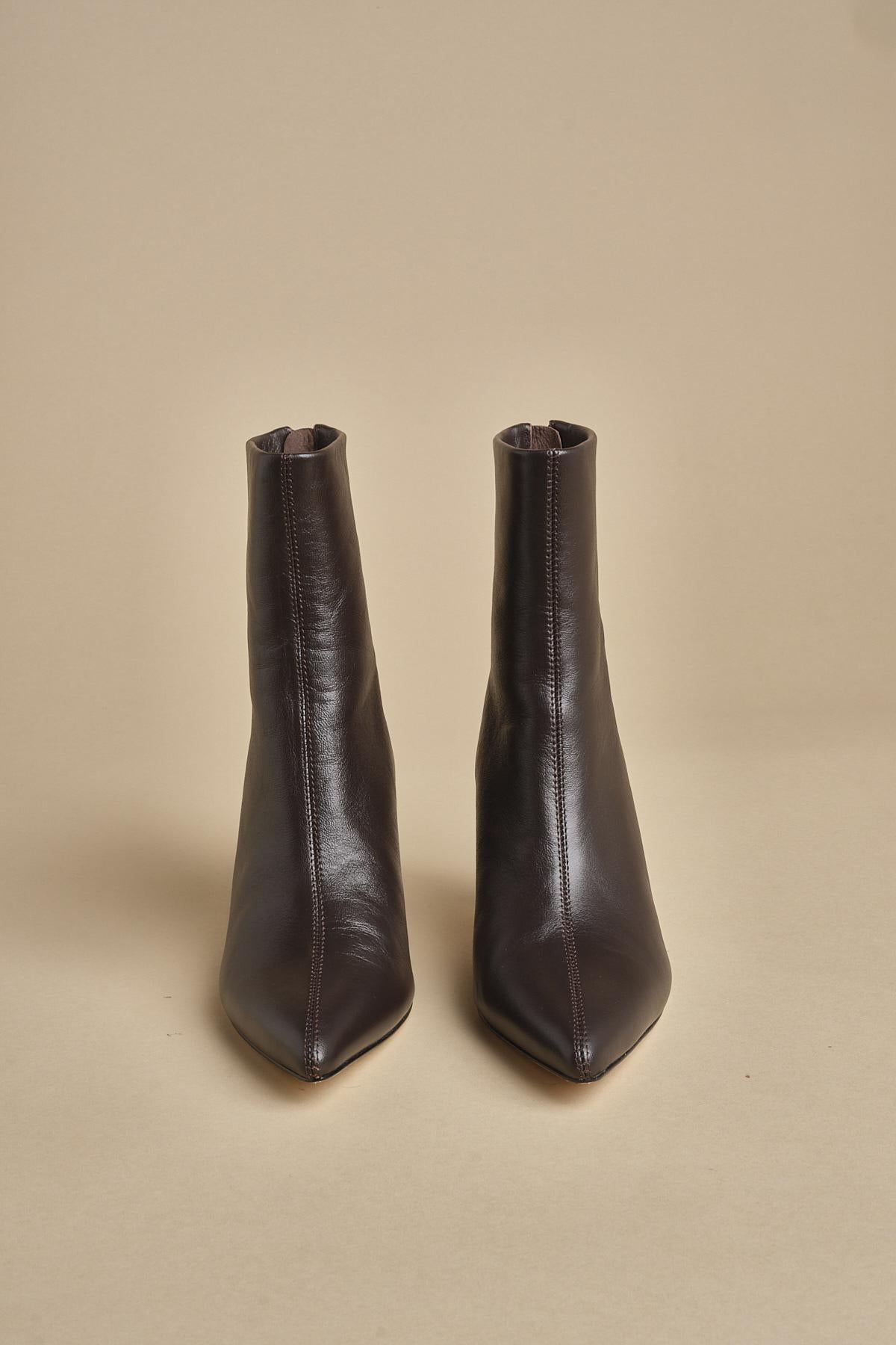 stivaletto liscio PETRA ANKLE F864SSN CHC studio AMELIA 