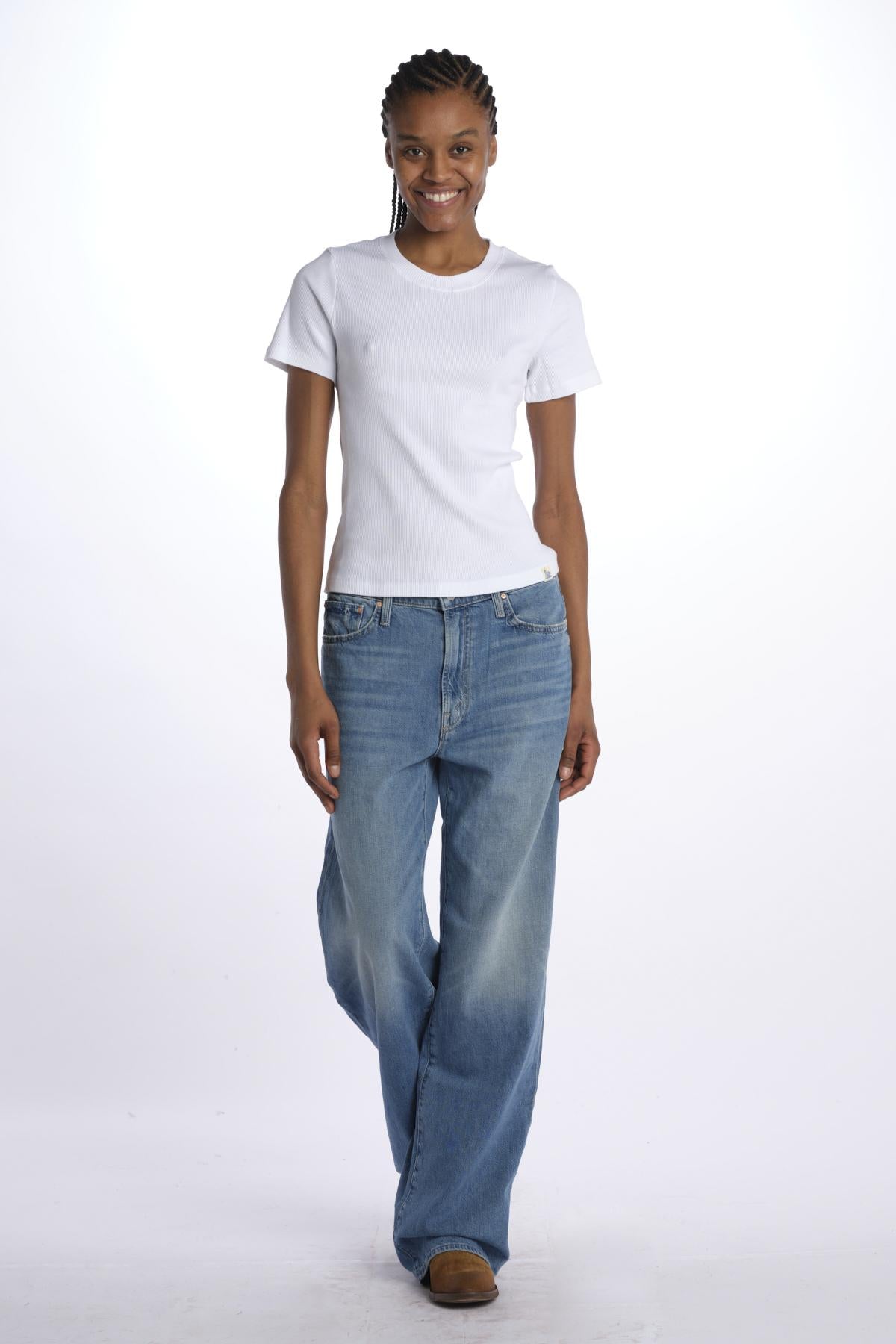 T-shirt costine WRIBTEE01 WHITE merz b 