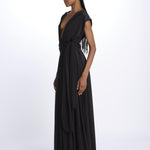 ALLUIM DRESS abito lungo ALLIUM BLACK nash 