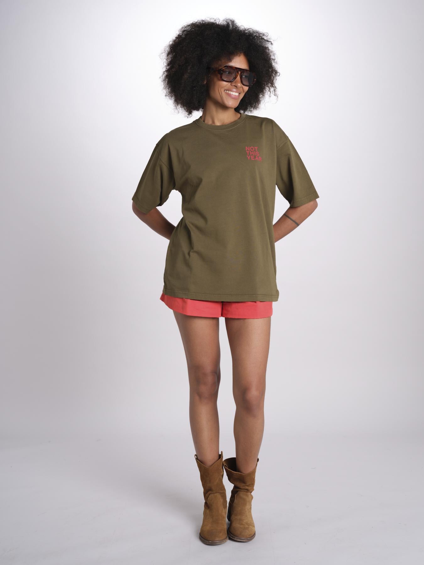 t-shirt not this year Z434 85260 VERDE aspesi 