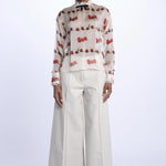 Camicia chiffon righe G043 5539 SAC1 n21 