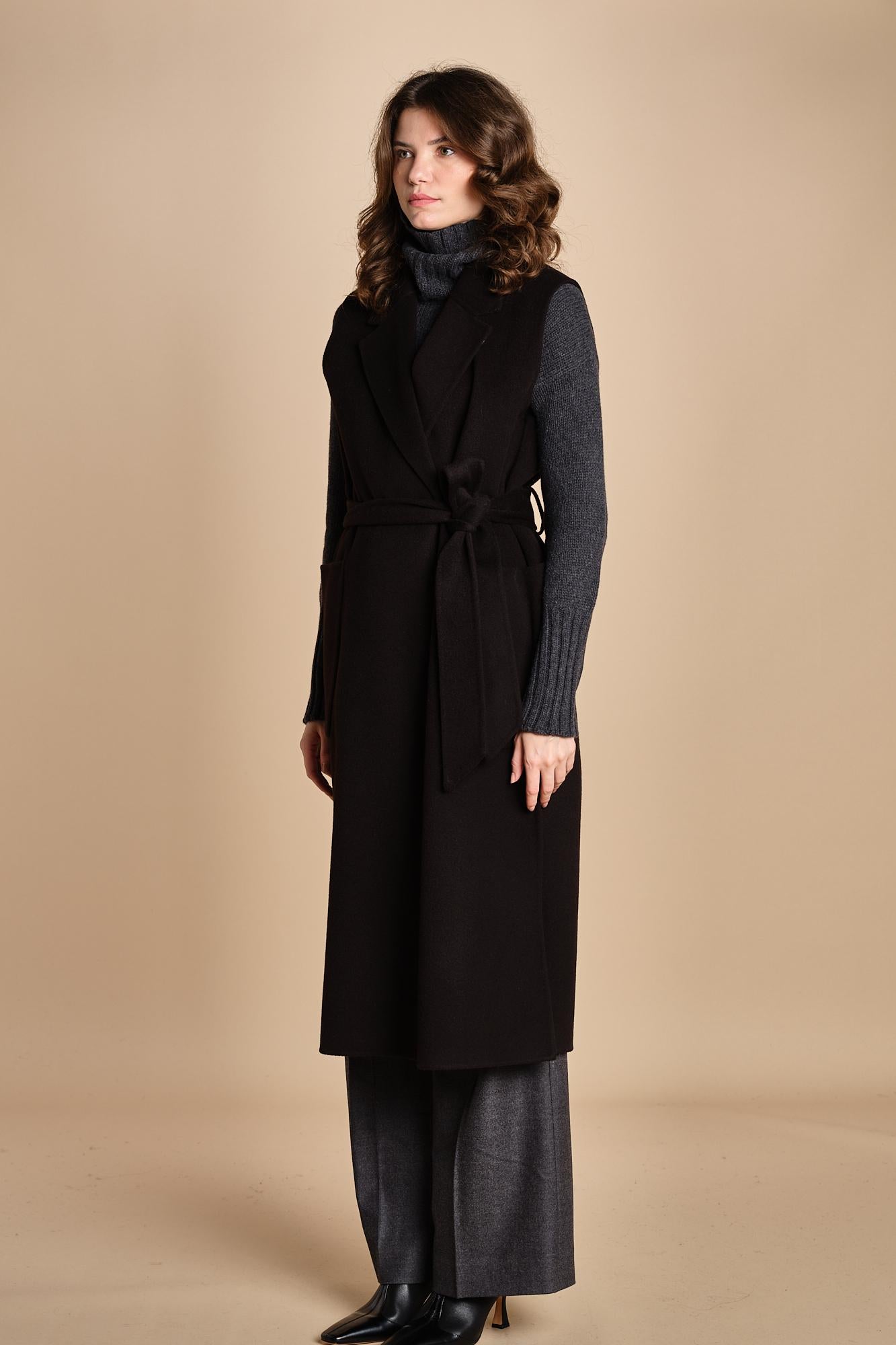 gilet double CLARISSA IO111126 BR291 ivy oak 