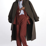 Blazer DENA doppio petto over lana seta DENA 33096786 48 quelledue 