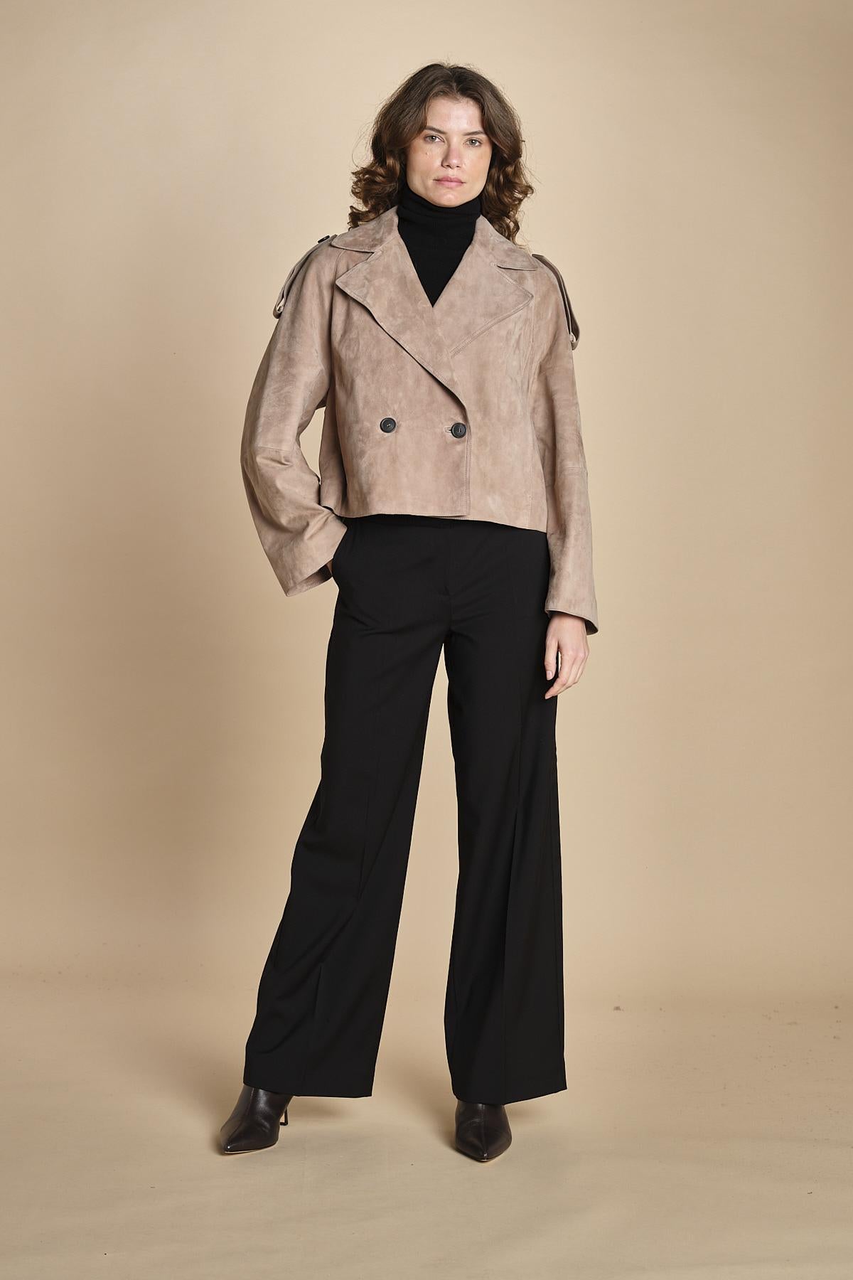 peacoat camoscio MAGA 2525446061600 001 weekend maxmara 