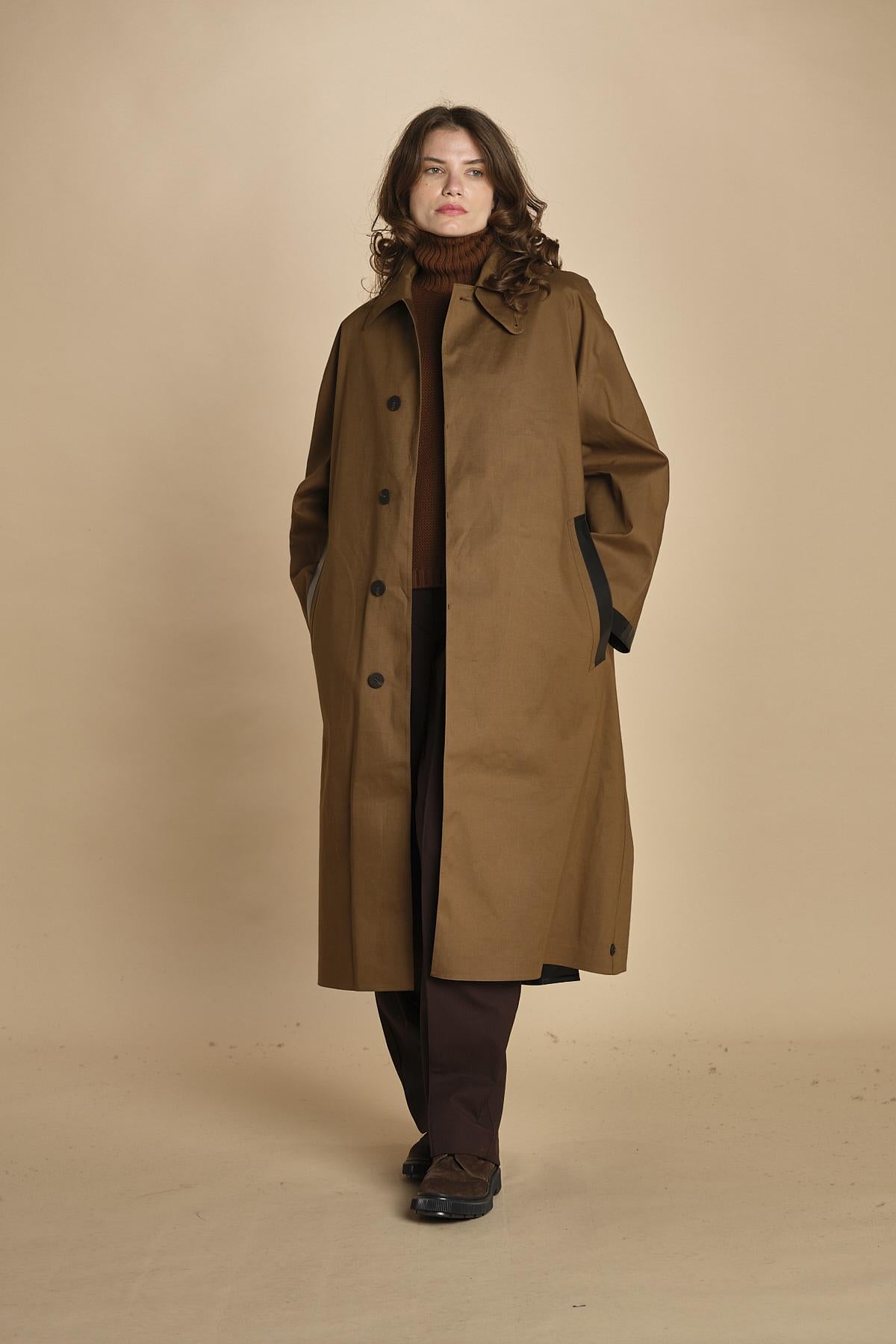 impermeabile lungo ETTRICK RO6712 mackintosh 