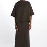 Maglia scollo v dietro HESSE1390 MOSS studio nicholson 