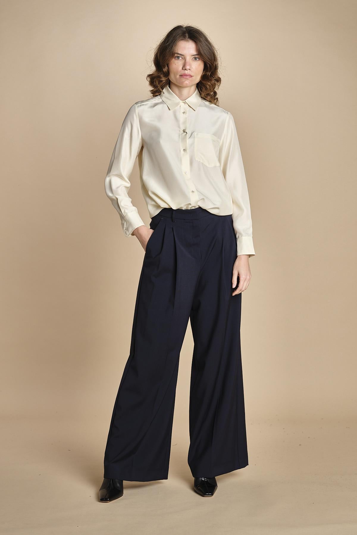 camicia uomo in seta PAMIR 2525116012600 011 weekend maxmara 
