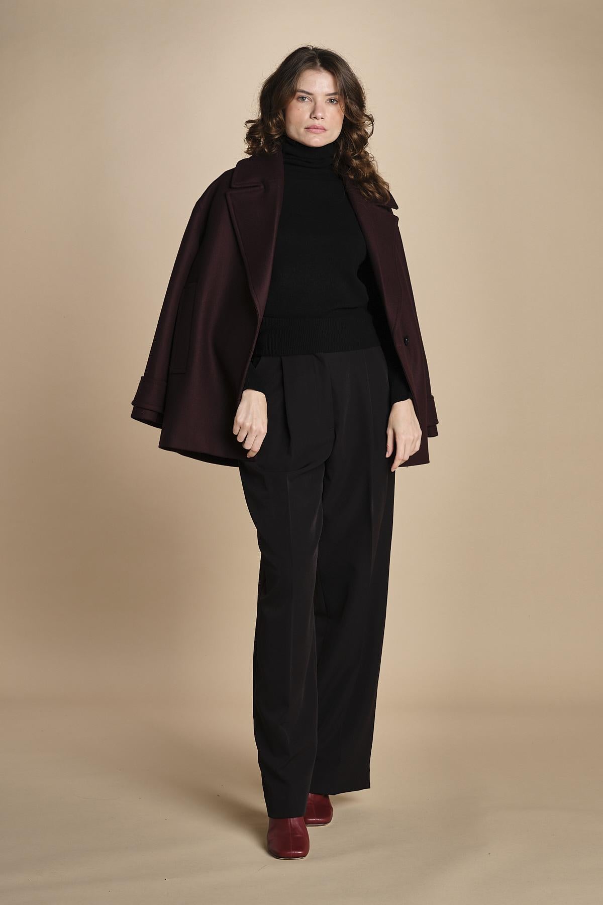pantalone pinces bistretch AXEL  TLWC3104J0094ABTPB BLACK T00002 the latest 