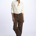 Denim ZELDA combo cropped ZELDA CHOCOLATE true avenue 