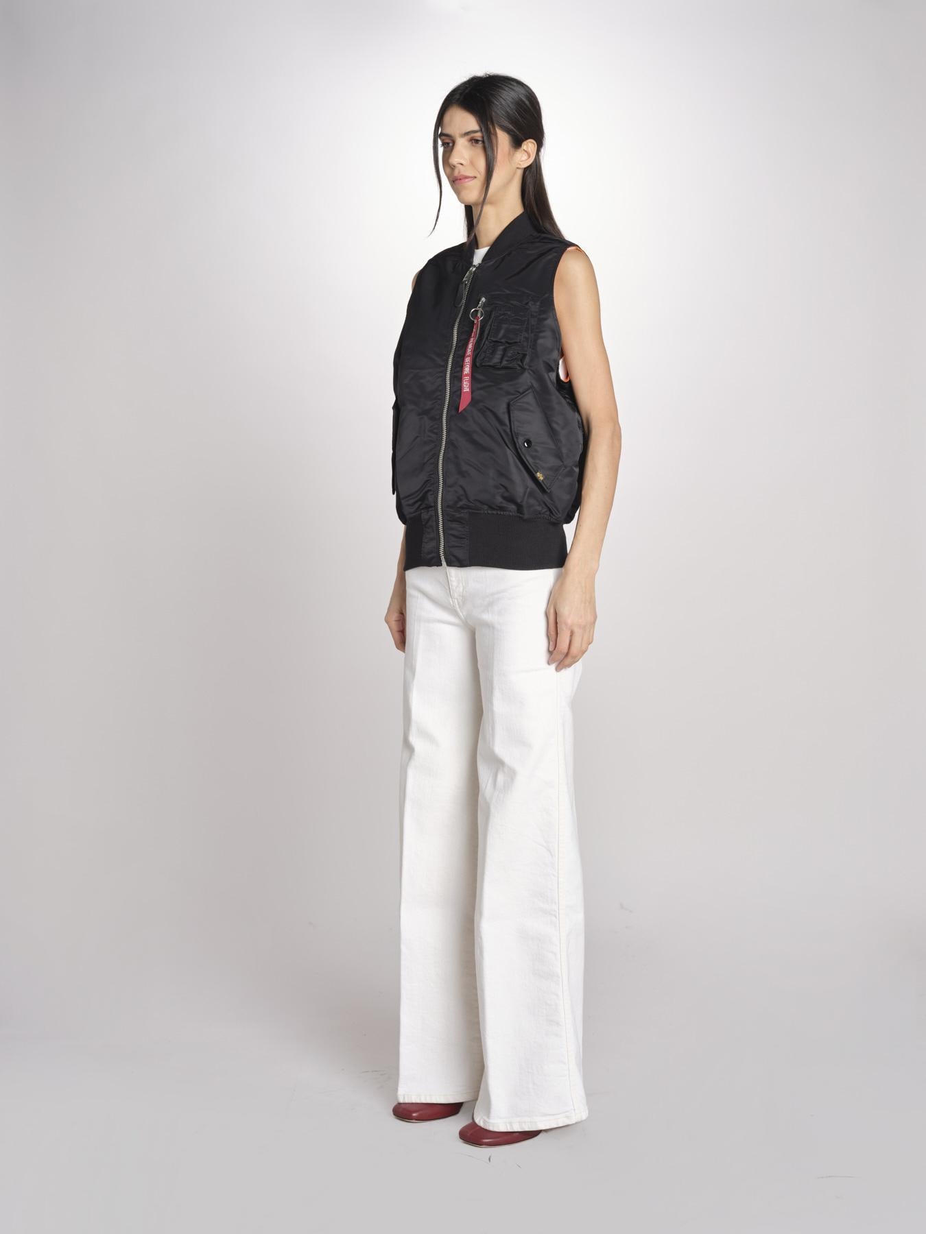 Gilet SS156146 03 BLACK alpha 