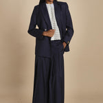 L021 blazer doppiopetto over L02130166479 BLU n21 
