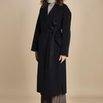 CELIA cappotto vestaglia double IO111046 NAVY ivy oak 
