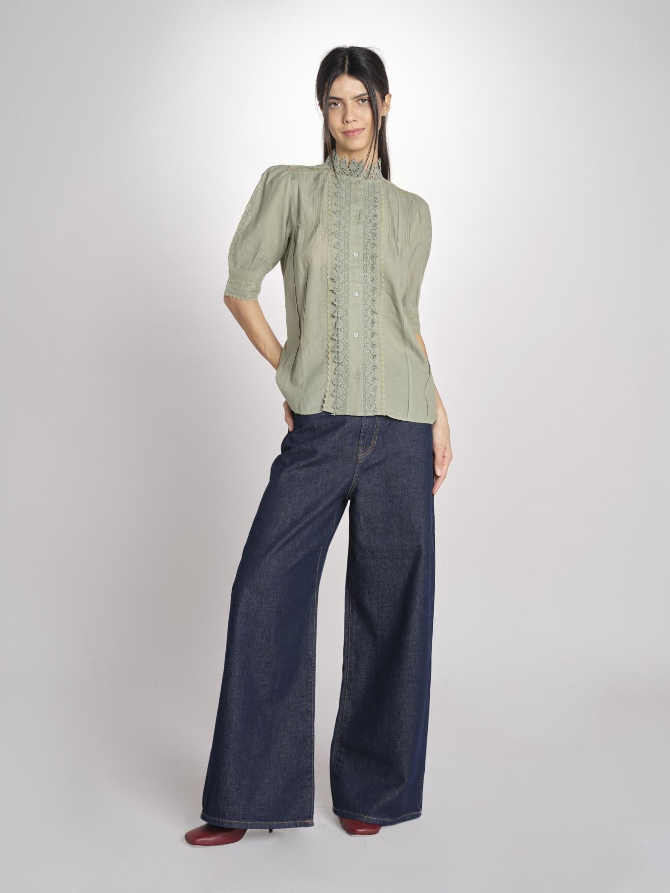 Camicia con ricami ARSENENO 2HVA27-V09783 AMAND vanessa bruno 