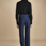 denim lungo diritto CLARA NAVYBLU true avenue 