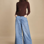 denim over MUSC LIGHT USED BLUE ba&sh 