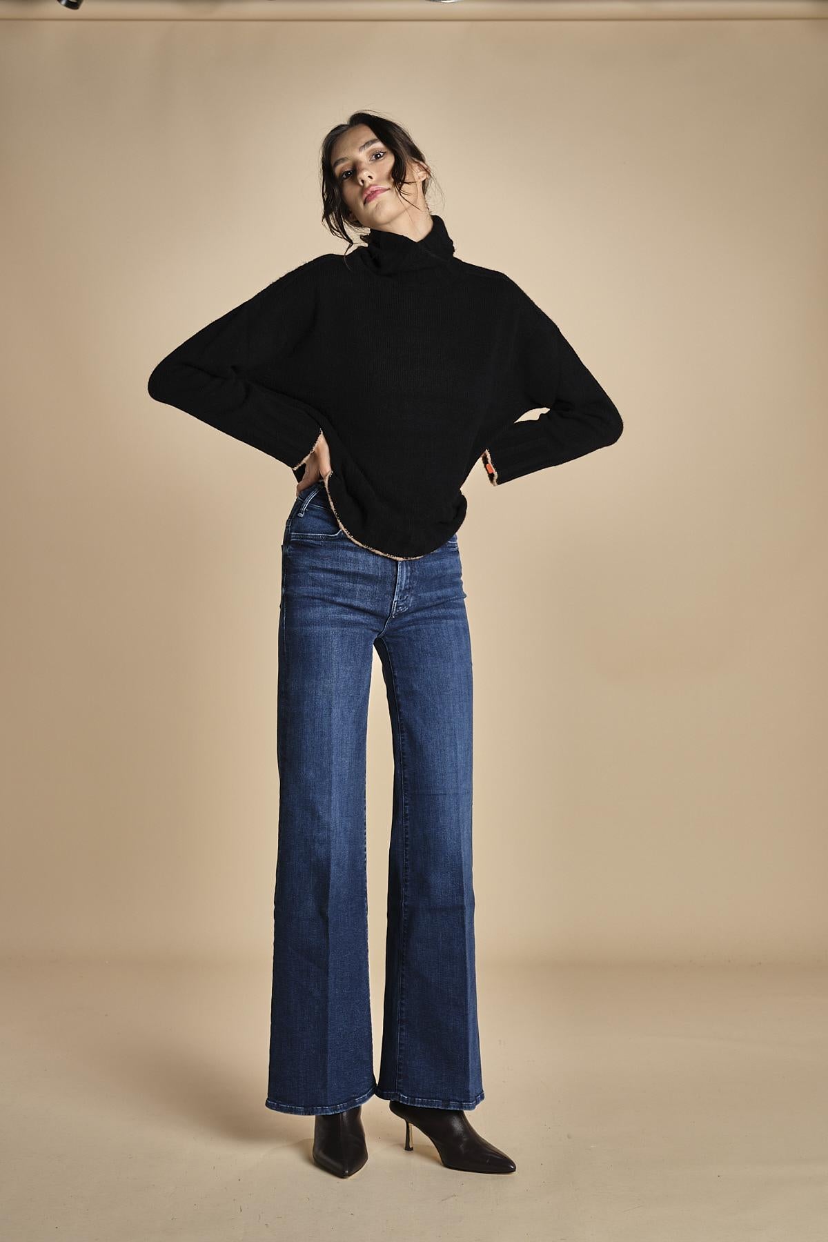 denim a zampa THE HUSTLER ROLLER SNEAK10507 104_B mother 