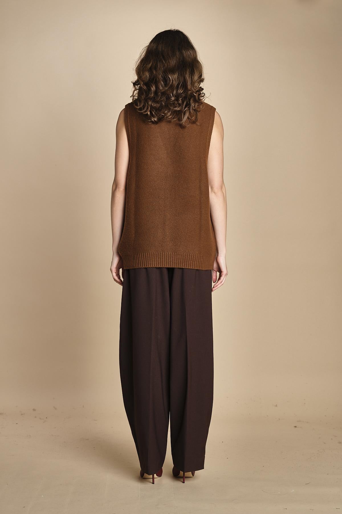 gilet over links MIL55 25383 SYRUP milaura 