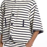 Giacca BABY WORK BLAZER jersey righe 10316 105 JERSEY BLUE STRIPES 19 jejia 