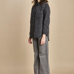 camicia in denim SOFIA CARBON fam 