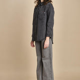 camicia in denim SOFIA CARBON fam 