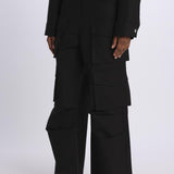 Pantaloni con tasconi LV24S-PT11 BLACK lvir 