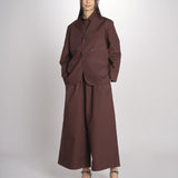Blazer in cotone CYRANO CACAO sofie d'hoore 