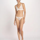 reggiseno triangolo in pizzo GWEN L1001675 WHITE 180 love stories 