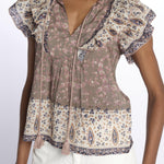 Top BANI stampato 643001 MULTI m.a.b.e. 