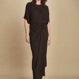 gonna pareo. T2716G DARK BROWN dusan 