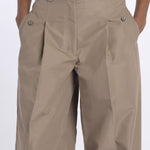 Pantalone HIGH WAIST pences con risvolto 51279LCO STONEGREY phillip lim 