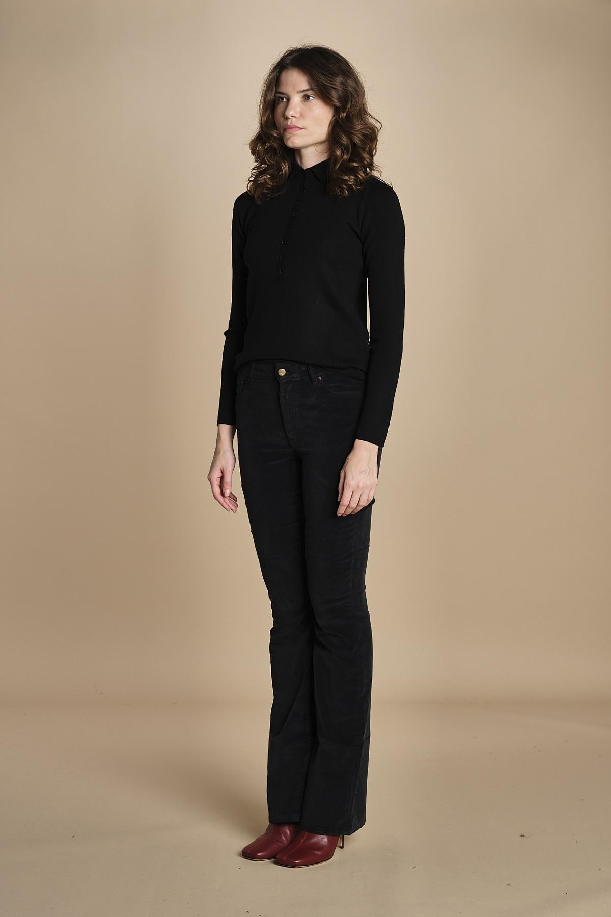 73% COTONE 25% TENCEL 2% ELASTAN MONICA XV01 099 NERO ps don't forget me 