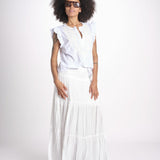 camicia con ricamo HEITABLATU BLANC laraethnics 