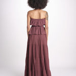top con elastico PHOEBE WINE christianzen 