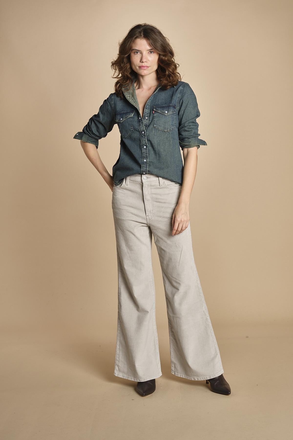 camicia in denim ICONIC WESTERN 16786 0109 levi's 