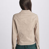 giacca camoscio MIL030 BC milaura 