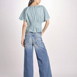 top con punto smoke VIOLET 109 BLUE sea ny 
