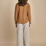 camicia texana TOLEDO-0171T COFFEE fortela 