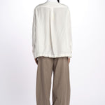 Camicia seta con rouches BRIDGET SHIRT HABOTAI jejia 