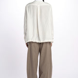 Camicia seta con rouches BRIDGET SHIRT HABOTAI jejia 