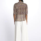 Camicia LARK fiorellini LARK VIOLET ba&sh 