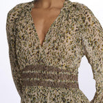 Mini abito punto croce CAMELIA ECRU ba&sh 