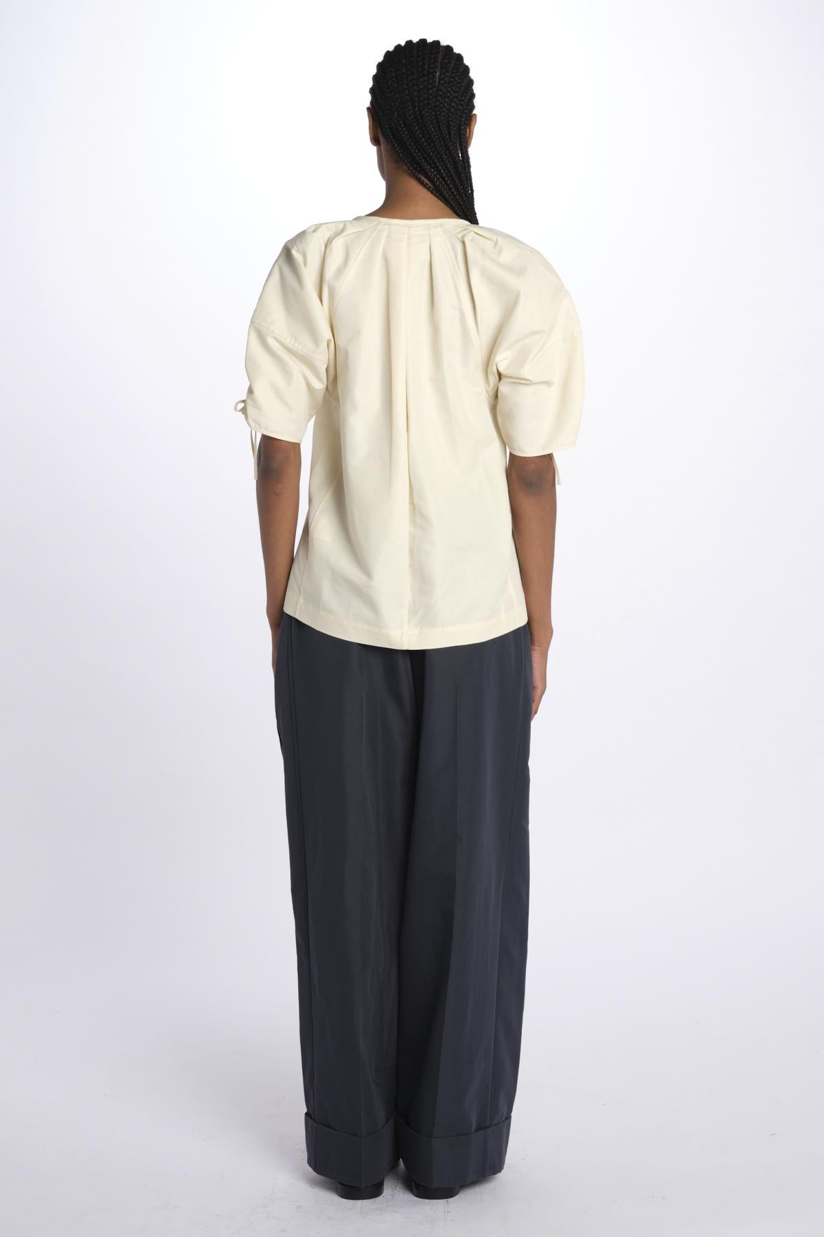 Camicia SHIRRED manica sbuffo 21640LCO GARDENIA phillip lim 