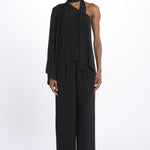 Camicia mono spalla 41106-412 NERO federica tosi 
