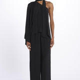 Camicia mono spalla 41106-412 NERO federica tosi 