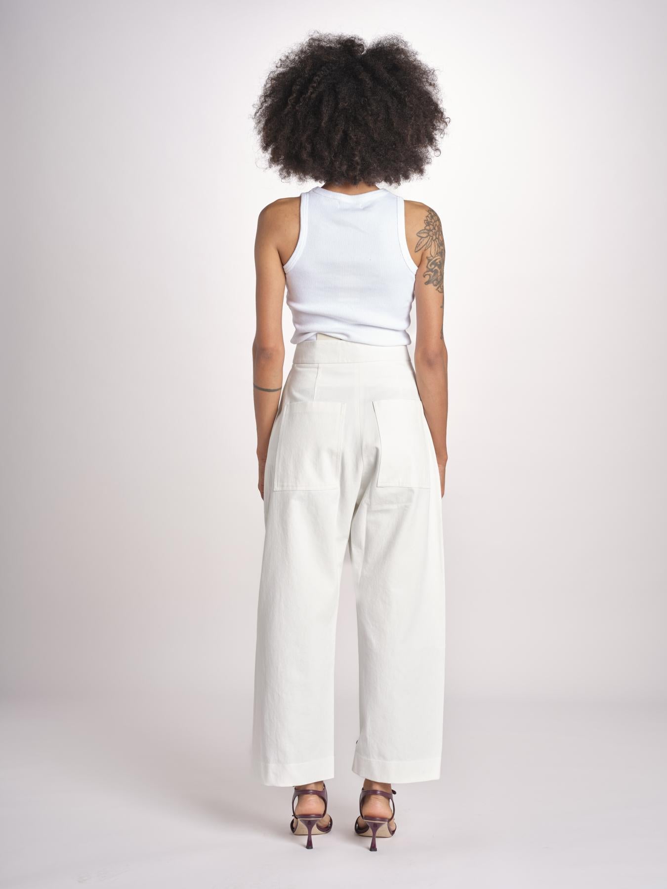 pantalone con tasche DIOME 1767 SALT studio nicholson 