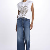 Cloe hc guitar wings strass JWTT01265 WHITE zadig & voltaire 