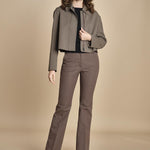 pantalone diritto stretch TARIFA  JF009416 MUSHROOM 2202 joseph 