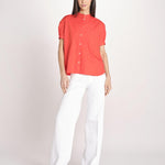 camicia guru a manica corta 5410 85301 GERANIO aspesi 