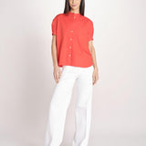 camicia guru a manica corta 5410 85301 GERANIO aspesi 